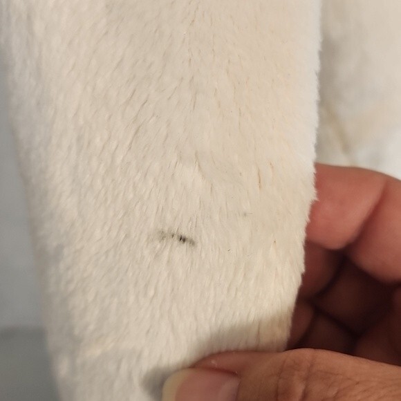 Adrienne Landau Faux Fur Water Fall Open Front Coat Size 1X NWT - Picture 10 of 16